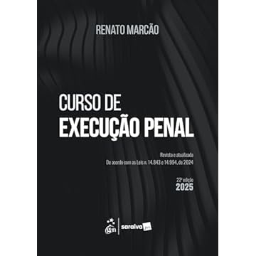 Capa do livro Curso de Execução Penal - 22ª Edição 2025