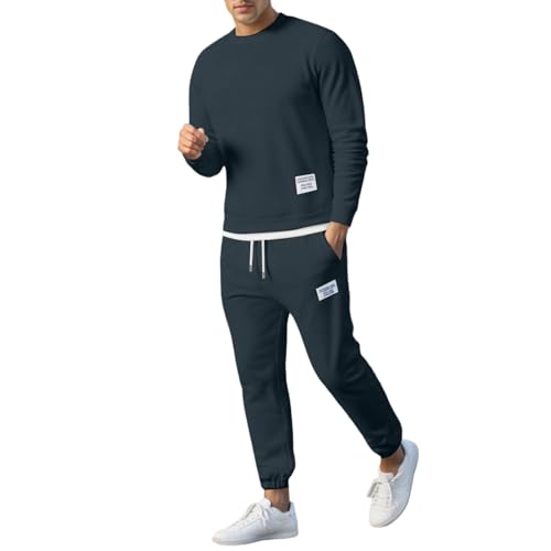 Survêtement streetwear homme 2 pièces sweatshirt et pantalon de jogging