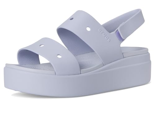 Image of Crocs Women's Brooklyn 4U Low Wedges, Platform Wedge Sandals for Women