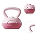 Menolana Water Filled Kettlebell Strength Training Squats Sports Lift HIPS Ergonomic Glute Training Tool Yoga Kettlebell, Pink