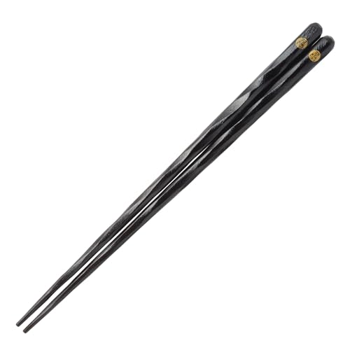Hyozaemon Kezuri chopsticks Ebony Black M 21.5cm HC-0105