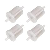 DVPARTS 4PK 12581-43012 12581-43010 Fuel Filter Compatible with Kubota BX23 BX24 BX25 BX23D BX2660
