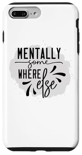 Mentally Somewhere Else �����I�Ȕ���ȃ��[���A �X�}�z�P�[�X iPhone 7 Plus/8 Plus �p