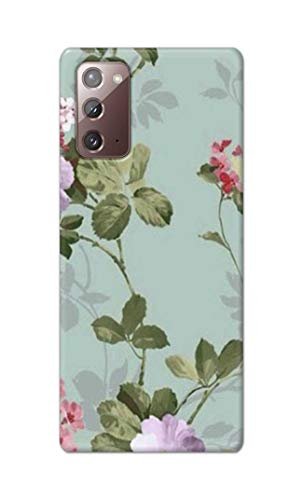 Image of Printed Hard Back Cover Case for Samsung Galaxy Note 20 4G | Note 20 5G Back Cover (Floral Painting) -203