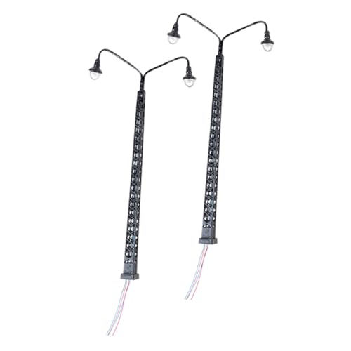 Gogogmee Model Railway Light Set Train Lamps for Miniature House Decor Mini Craft Projects