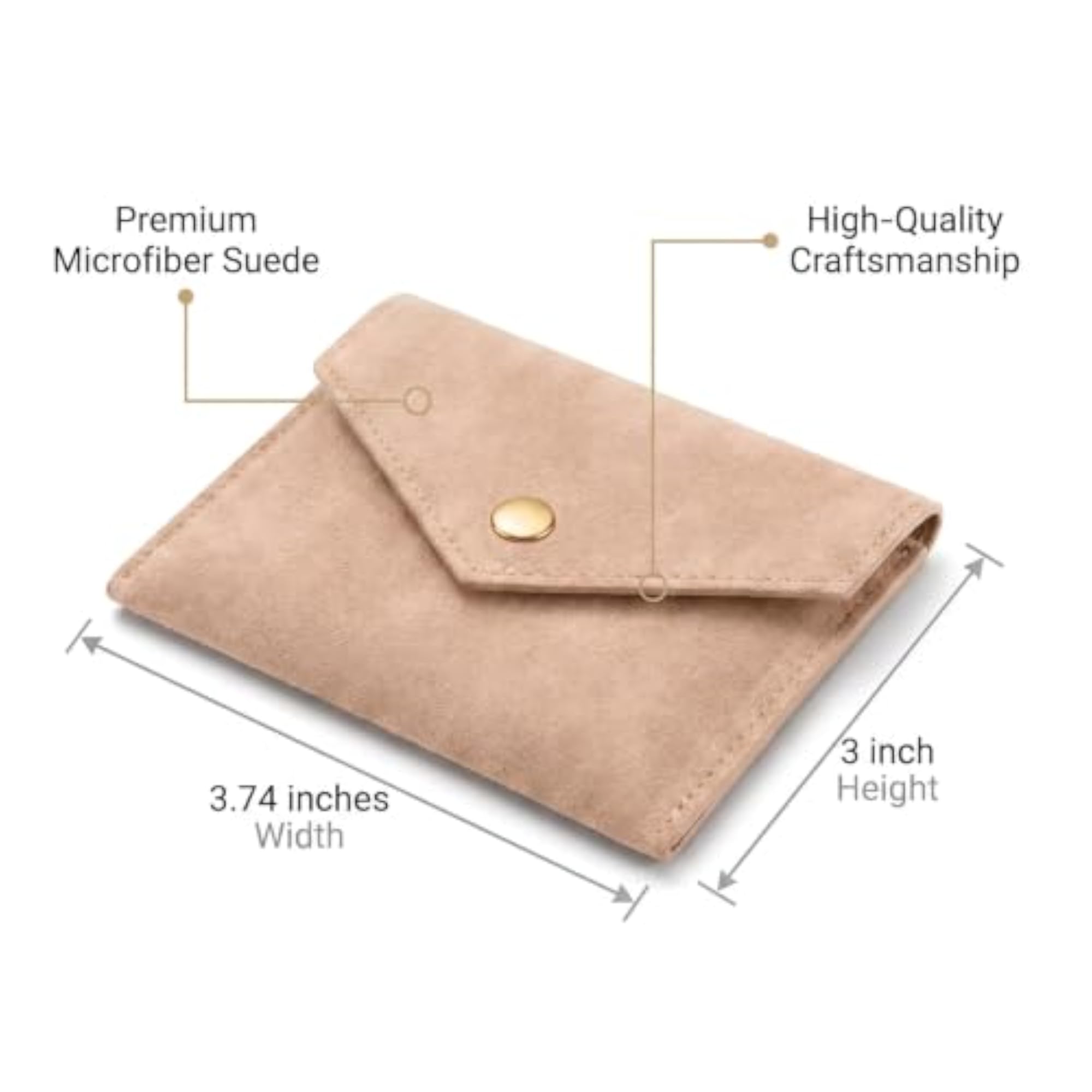 Travel Jewelry Organizer Pouch for Women