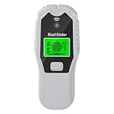 Solución de pared adaptable: con tecnología de escaneo avanzada, el detector de pernos identifica elementos estructurales dentro de las paredes, ayudando a la colocación precisa de artículos como armarios y soportes, escáner de pared, pantalla LCD 5 en 1, detector de pernos de pared, detector de pernos de pared, escáner de sensor de alambre de precisión, para enmarcar fotos, carpintería, construcción, renovación del hogar, techo, yeso eléctrico