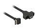 Produktbild Delock Cable USB Key A 20PIN-Type-C(F) 3.1 45CM Panel Mount