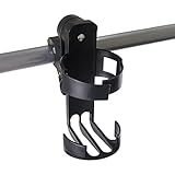 【Compatibilidad】: Perfecto para bicicleta de montaña, bicicleta, cochecito, silla de ruedas, etc. Compatible con la mayoría de los cochecitos, los soportes para botellas de agua se pueden usar para guardar botellas de leche, botellas de agua, bebidas, jugos, etc. Diseñado para almacenar tazas, latas y botellas.