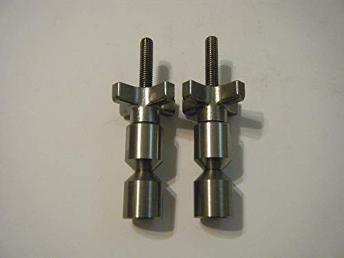 1" Davis Steel Two Hole pin with Quick knobs