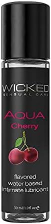 Miniatura 1 de Juguetes sexuales para adultos Wicked Aqua Cherry 1oz.
