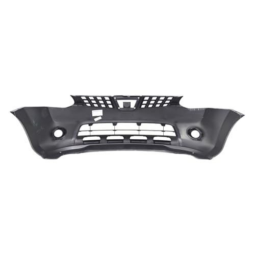 Image of Compatible with Nissan Rogue 2008-2010 Front Bumper Cover | Primed, Without Parking Sensor Holes, Without Tow Hook Hole, Ready to Paint, OEM FBM22JM04J, NI1000251