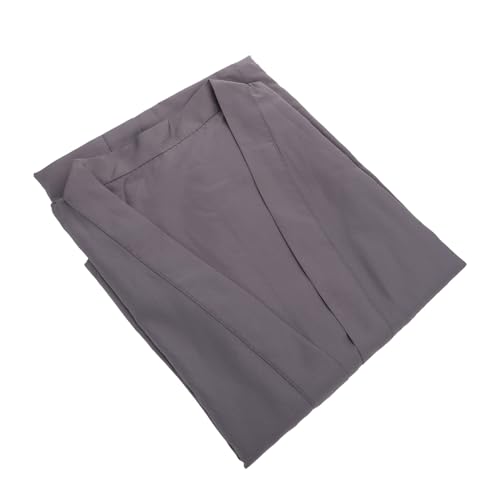 DOITOOL bata de servicio al cliente de peluquería damas kimono vestido de poliéster para mujer vestido formal delantal batas de peluqueria vestido de capa teñido en caliente
