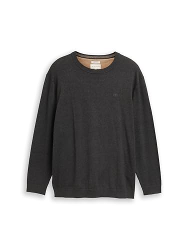 Pull Plussize Homme TOM TAILOR pour silhouette forte fini les pulls trop courts - 4