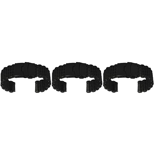 Bracelets de montre pour hommes GALPADA en acier pour le bureau et le quotidien