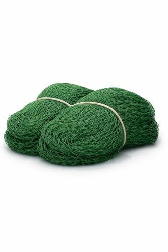 SR TRENDS 12 Ply Plant Netting 50 mm Mesh – Heavy Duty Garden Support Net, UV Resistant Trellis Net for Vegetables, Climbing Plants & Creepers (Green, 10 X 15 FT)