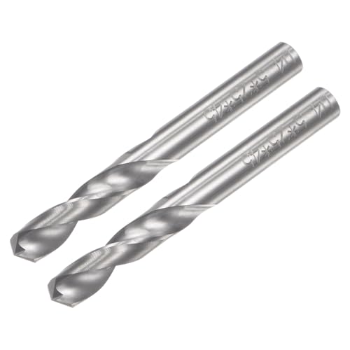Mèches à creuser carbure 4.5mm YOKIVE pour acier inoxydable et aluminium en lot de 2