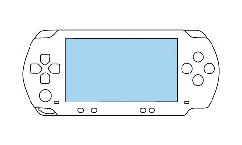InvisibleShield for Sony PSP-Screen