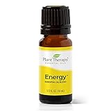 Plant Therapy Energy Essential Oil Blend 10 mL (1/3 oz) Refreshing, Energizing Blend 100% Pure, Undiluted, Natural Aromatherapy, Therapeutic Grade