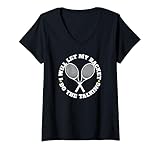 Nouveauté « I Will Let My Racket do the Talking tee » pour un joueur de tennis qui prend le tennis au sérieux. Un t-shirt amusant pour un joueur de tennis ou un entraîneur de tennis ou toute personne qui aime le tennis