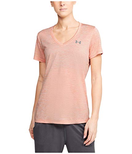 Image of Under Armour Womens Tech V-Neck Twist Short-Sleeve T-Shirt