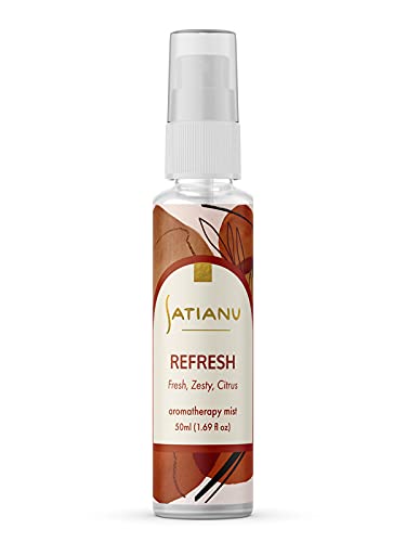 Satianu Aromatherapy Refresh mist With fresh, zesty, citrus, Aroma 50ml-image-39