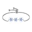 Silver Forget-Me-Not Bracelet
