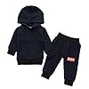 Borlai Baby jongens warme outfit set mode trainingspakken katoen hoodie + broek voor 0-24 maanden