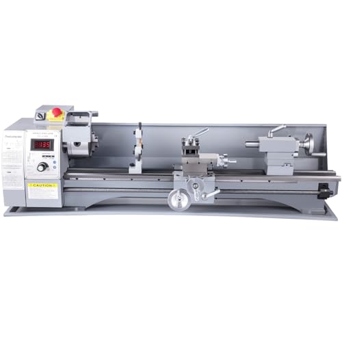 VEVOR Metal Lathe, 210x800 Mini Lathe Machine, 2500 RPM Variable Speed Change, 850W Precision Mini Lathe, Metal Working Lathe with Brushless Motor, Milling Machine for Various Metal Turning - Image 11