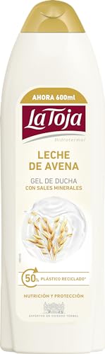 La Toja Gel de Ducha Leche de Avena, Aporta a Tu Piel el Cuidado y la Suavidad Que Necesita, Piel Nutrida y Protegida, 600 ml