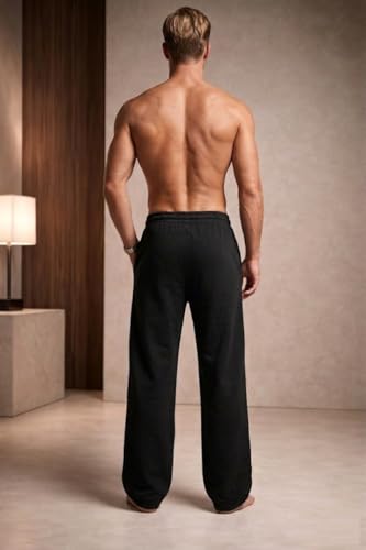 Image of Stylish Baggy Lower for Men | Comfortable Loose Fit Printed Track Pants