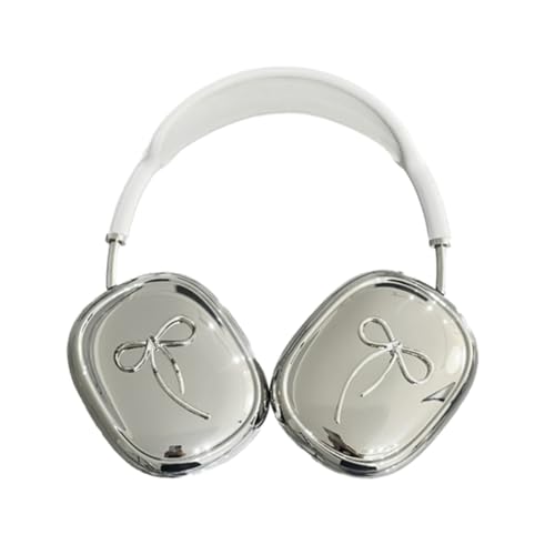 AirPods max 専用ケース　蝶々　羽　メタル　銀 Original Airpods Max Case Cover Decoration Metallic