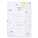 Burt's Bees Baby Essential Organic Cotton Fitted Crib Sheet, Breathable for Boy Girl Standard Crib & Toddler Mattresses