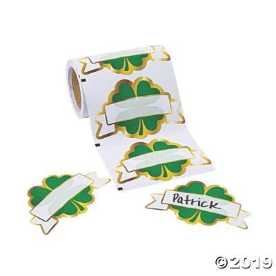 Fun Express Shamrock Name Tags