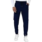 FALARY Trainingshose Herren Jogginghose Dunkel Blau Extra Lang S Running Sporthose Extra Lang Jogging Sport Sweathose Freizeithose Langgröße Beine Trainingshosen Winter