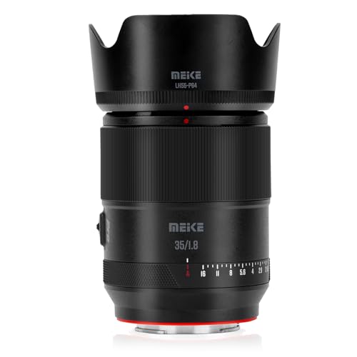 Image of Meike 35mm F1.8 Full Frame AF STM Lens Wide Angle Auto Focus Fixed Prime Portrait Lenses for Sony E Mount Mirrorless Cameras A9 A9II A7III A7II A7RII A7 A7R3 A7R4 A7IV A7C A7CII A7SIII