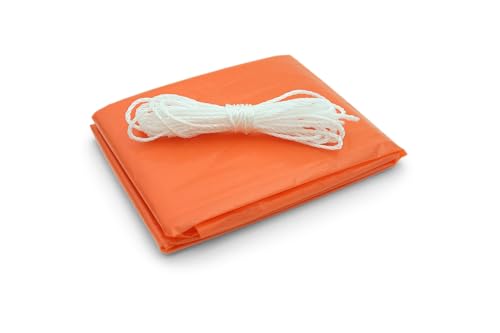 Coghlan’s Lightweight Emergency Tube Tent – Portable Waterproof Shelter for Camping, Hiking, Survival, and Outdoor Adventures – Fire Retardant Material with Durable Nylon Cord (Sleeps Two)