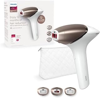 Philips Lumea IPL Hair Removal Device 9000 Series - Hair Removal Device with SenseIQ Technology