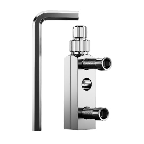 Juego de extractores de pernos de tubería ajustables de 1/2 pulgada y 3/4 pulgadas, juego de herramientas de reparación de tuberías de agua para extracción de tornillos de tapón en reparaciones de