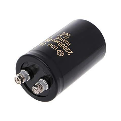 22000uF 80V Electrolytic Screw Capacitor Audio Amp Power Supply 50x80mm 105℃ Cover