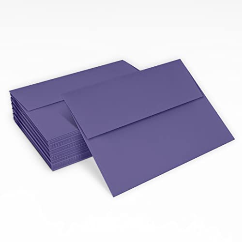 Luxpaper 4Bar A1 Invitation Envelopes | Peel & Press | 3 5/8" X 5 1/8" | Wisteria Purple | 80Lb. Text | 50 Qty #TOP4