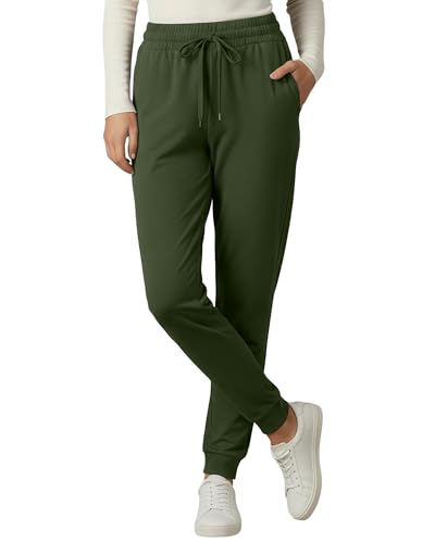 Pantalon de sport léger stretch avec poches et cordon