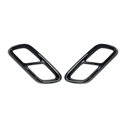 Embout d'échappement carbone Mercedes Classe C W206 finition luxe