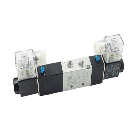 Électrovanne 4V330C-10 DC24V pneumatique à double commande - 2