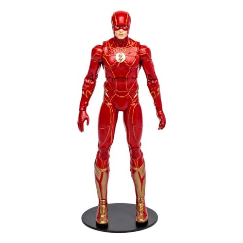 BANDAI - McFarlane - Figura de ação DC filme The Flash, Flash, Multicolorido, TM15527
