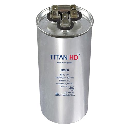 Condensateur Dual Run 35/7.5 MFD 440V rond pour moteur de climatisation