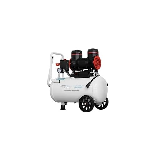 Carroll 1.25hp 24L Silent Compressor
