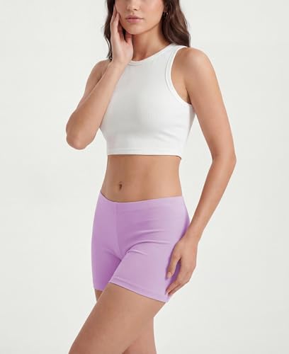 Image of Sexy Basics Women's Ultra Soft Mini Bike Short | Spandex Workout Trunk Boxer | Multi Packs & Colors