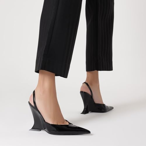 Wedges Heels for Women Comfortable and Stylish Closed Toe Shoes Elegant and Dressy Footwear for Formal and Dating Occasions2