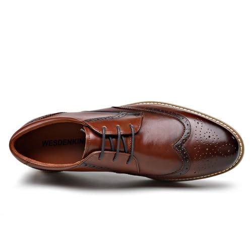 Men's Casual Dress Oxfords Shoes Business Formal Derby Sneakers4